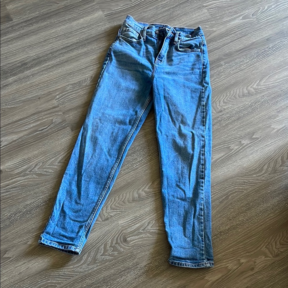 Fashion Nova Blue Straight Leg Jeans